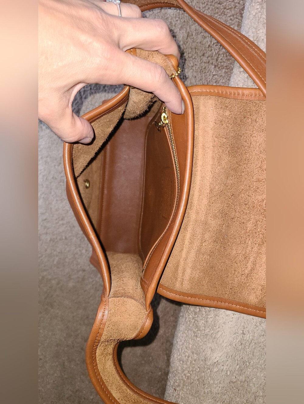 Coach Shelburne 9038 In British Tan - Picture 7 of 16